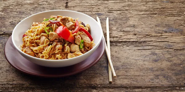 Walnut Valley Assisted Living dining options: chicken bowl
